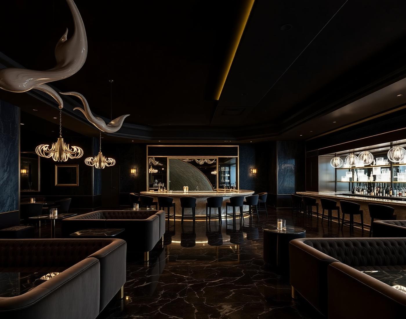 Clubhouse lounge